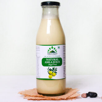 Hillpure Organic Amla Juice, Natural Amla Juice, Sugar-Free, Refreshing & Healthy, No Added Sugar, 500 ml, From Uttarakhand, Pure & Natural