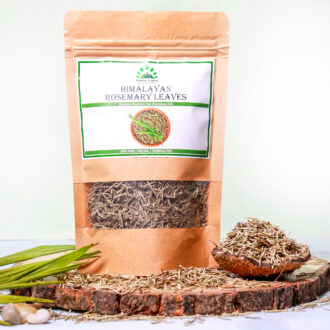 Hillpure Organic Rosemary Leaves | 100 % Pure & Natural | For Cooking Seasoning Pasta, Soups, Salad, Chicken, Herbs Bread, Tea | From Uttarakhand | 50 GM