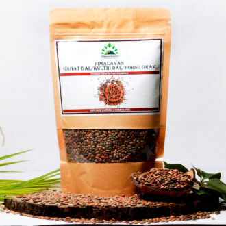 Hillpure Organics Gahat Dal | Horse Gram | Kulthi dal | Kollu | Vulavalu |Macrotyloma Uniflorum | Madras gram ( 500 GM )