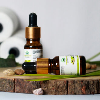 Hillpure Organic Lemon Grass Essential Oil | 100% Pure & Natural | For Hair, Skin & Aromatherapy | 10 ml + 10 ml (Pack of 2)